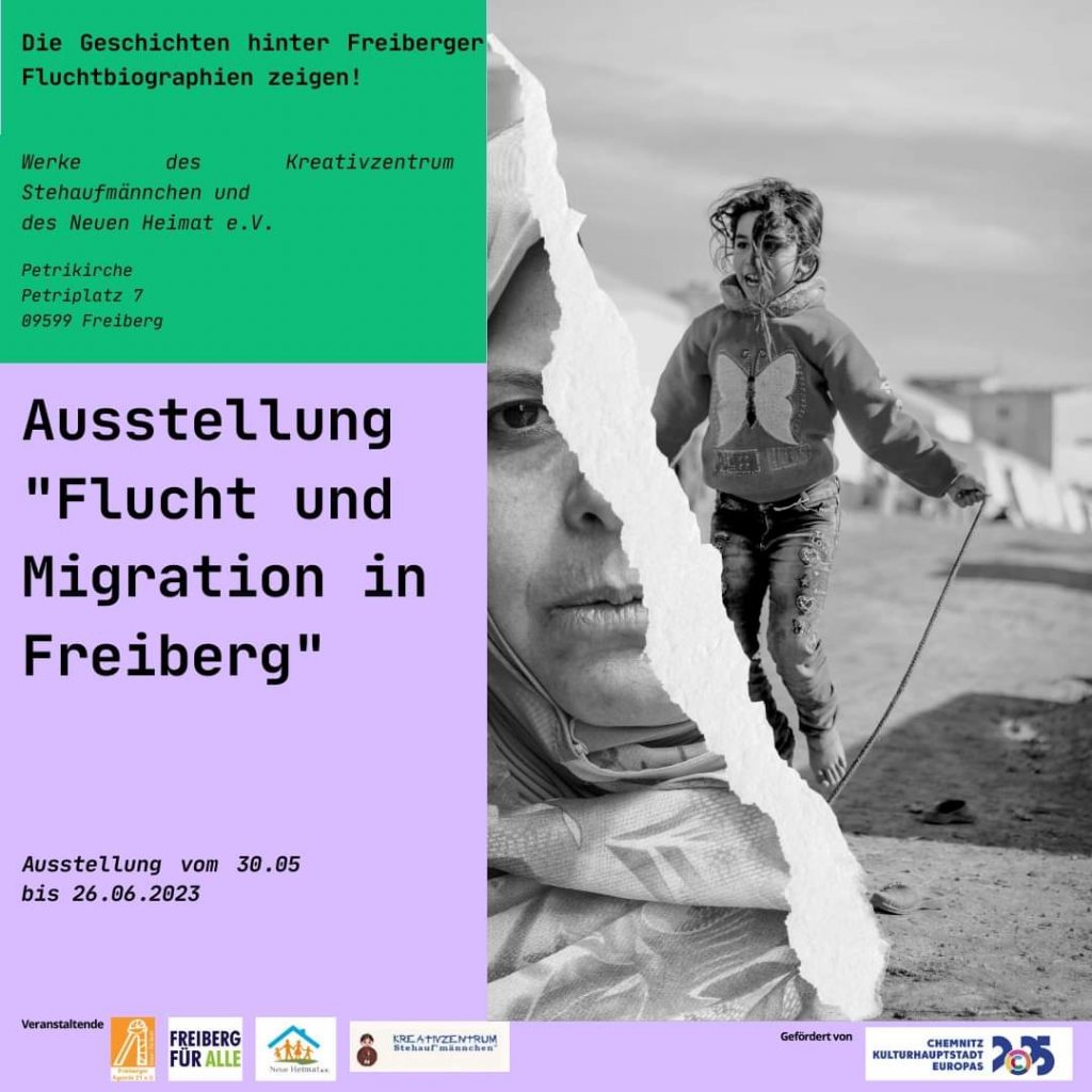 Ausstellung „Flucht und Migration in Freiberg“ ist umgezogen