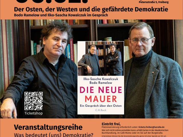 Der Osten, der Westen und die gefährdete Demokratie